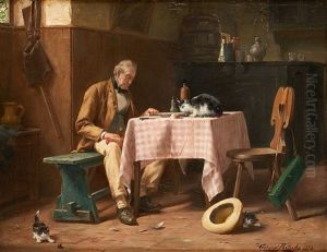 Le Chasseur Et Ses Chats by Gerard Jozef Portielje