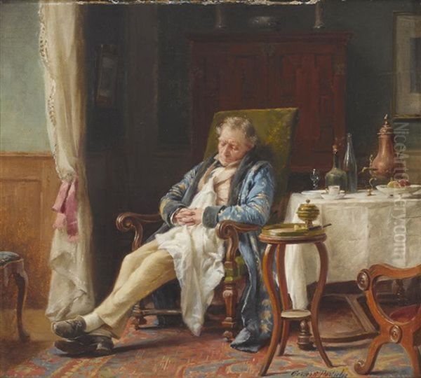 Forty Winks by Gerard Jozef Portielje