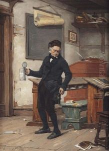 The Clumsy Professor by Gerard Jozef Portielje