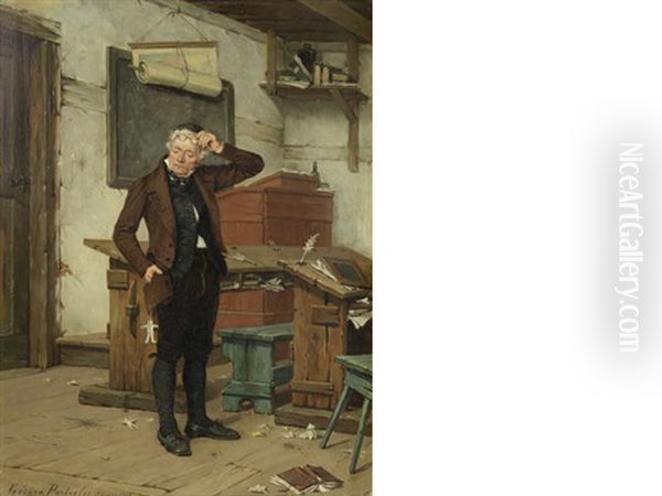 The Irate Schoolmaster - view 1