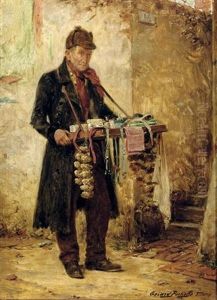 The Itinerant Vendor by Gerard Jozef Portielje