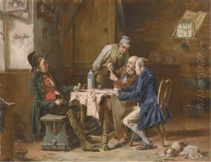 Playing The Right Card by Gerard Jozef Portielje