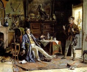 Ouverture De La Chasse by Gerard Jozef Portielje