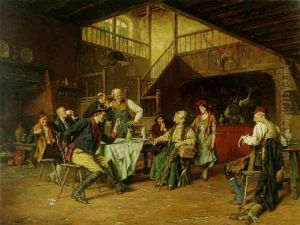 The Card Trick by Gerard Jozef Portielje