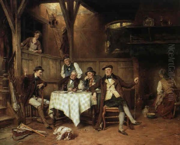 Le Recit De L'artiste-peintre Au Cafe - view 1
