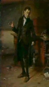 Le Maitre D'ecole                                           De Schoolmeester by Gerard Jozef Portielje
