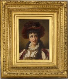 Portrait Of Mrs. Ch. Rode Of New York