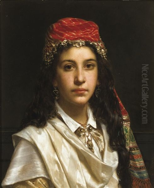 Jeune Fille En Costume Moyen-oriental - view 1