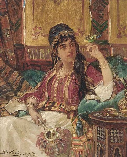 A Harem Beauty With A Songbird - view 1