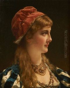 Jeune Femme De Profil