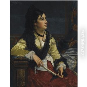 Girl With Mantilla