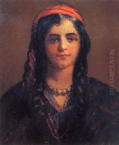 Spanish Beauty by Jan Frederik Pieter Portielje