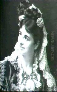 A Spanish Beauty by Jan Frederik Pieter Portielje