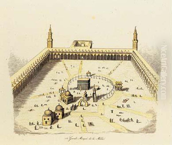 " Grande Mosquee De La Mecque ". - view 1