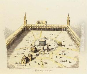 " Grande Mosquee De La Mecque ". by Alphonse Boilly