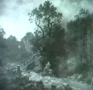 Mondlandschaft by Wilhelm Porttmann