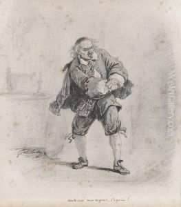 L'avare by Julien Leopold Boilly