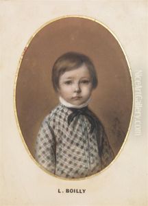 Portrait D'enfant by Julien Leopold Boilly