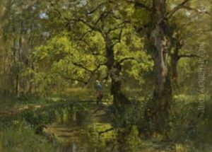 Waldbach by Richard Von Poschinger