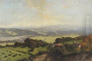 Blick Auf Das Isartal by Richard Von Poschinger