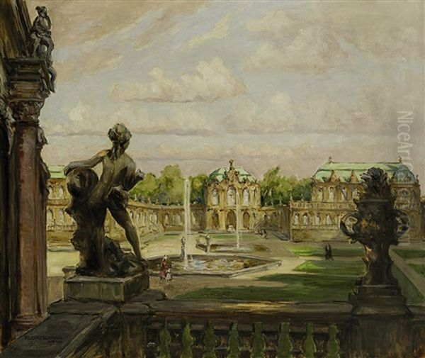 Im Dresdener Zwinger - view 1