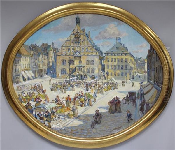 Rathaus Mit Marktplatz - view 1