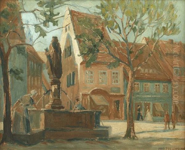 Der Heinrichsbrunnen In Meisen - view 1