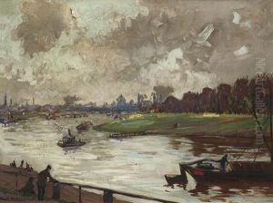 Die Elbe Bei Dresden