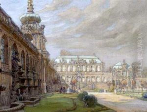 Ansicht Vom Dresdner Zwinger