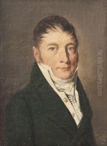 Portrait De Jeune Homme by Louis Leopold Boilly