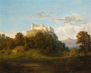 Burg In Landschaft Burg In Landschaft