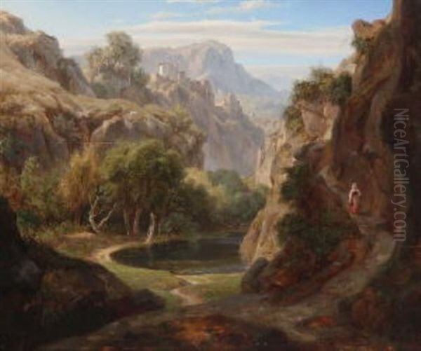 Italienische Gebirgslandschaft - view 1