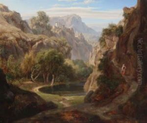 Italienische Gebirgslandschaft Italienische Gebirgslandschaft