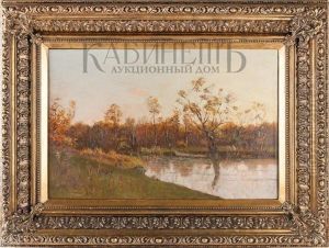Autumn Landscape by Evgeniy Ivanovich Pospolitaki