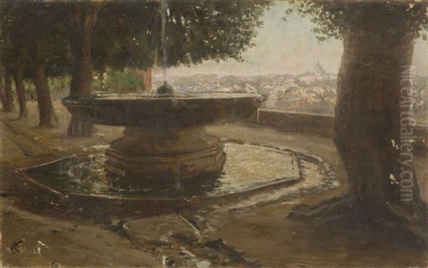 View Of Rome From The Pincian Hill - view 1