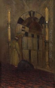 Mihrab De La Mosquee Omar De Jerusalem by Felix Possart