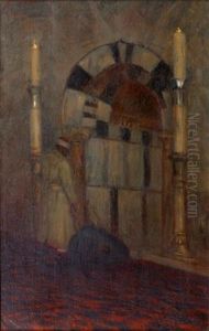 Michrab In Der Omar Moschee In Jerusalem by Felix Possart