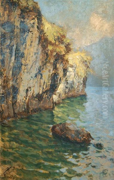 At Lake Como - view 1