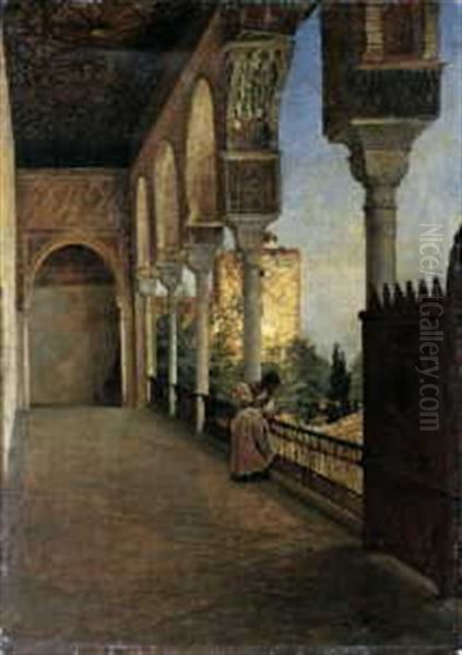 In Der Alhambra, Granada - view 1