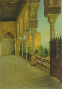 Galeria Del Alberca - Alhambra by Felix Possart