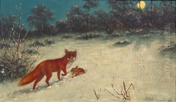 Fox And Rabbit - view 1
