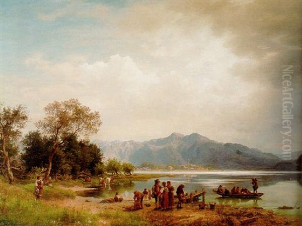 A Mountain Lake, South Germany - view 1