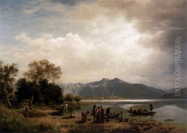 Sommertag An Einem Oberbayerischen See - view 1