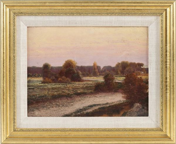 Sunset Over The Marsh - view 1