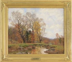 Autumn Reflections by William Merritt Post