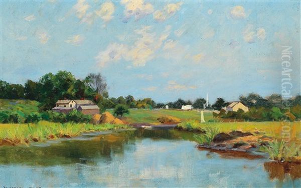 Landscape With River In The Country - view 1
