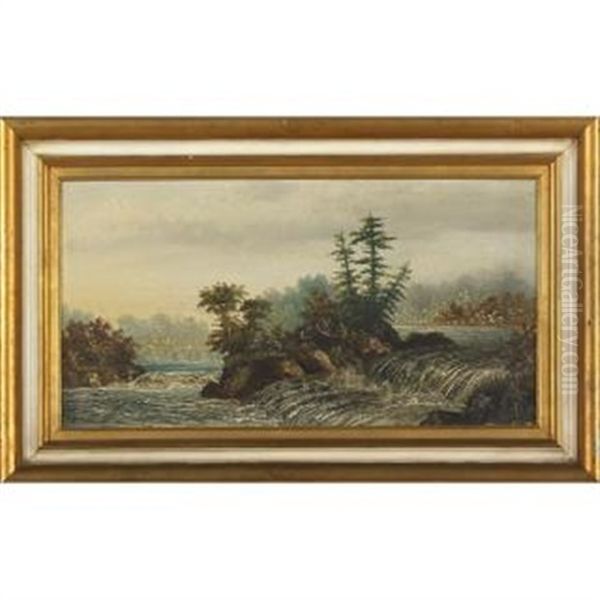 Nipigon River, North Shore Lake Superior; Lachine Rapids, St. Lawrence River (2 Works) - view 1