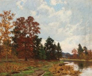 Autumn Afternoon by William Merritt Post
