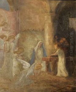 Sainte Famille A L'atelier by Camille Boiry