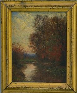 The Mill Pond by William Merritt Post